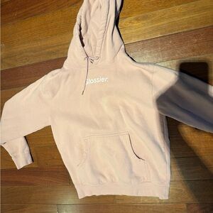 Glossier Soft Pink Sweatshirt